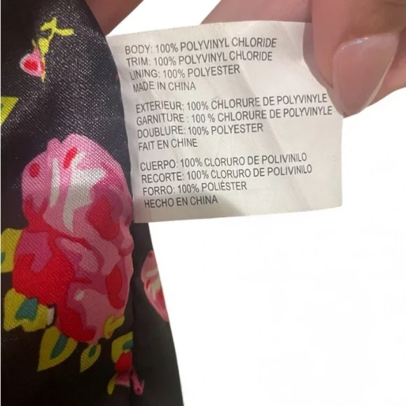 Betsey Johnson Bow Tote Quilted Blush & Black White 🎀 - Picture 5 of 10